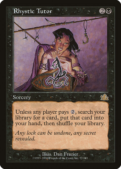 Rhystic Tutor 77