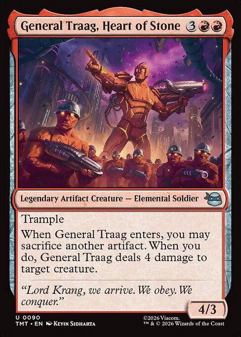 General Traag, Heart of Stone 90