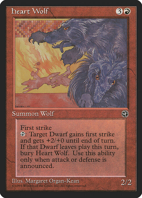 Heart Wolf 75