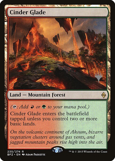 Cinder Glade 235p