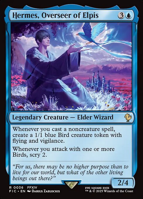 Hermes, Overseer of Elpis 36