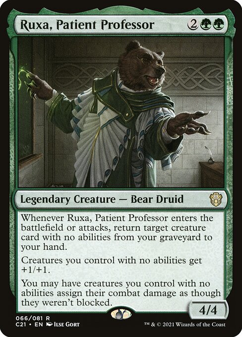 Ruxa, Patient Professor 66