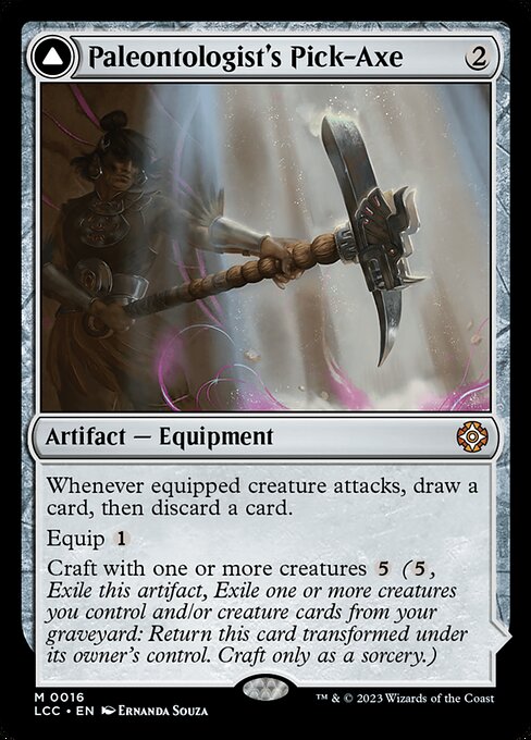 Paleontologist's Pick-Axe // Dinosaur Headdress 16