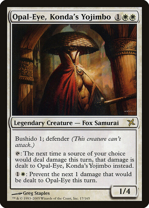 Opal-Eye, Konda's Yojimbo 17