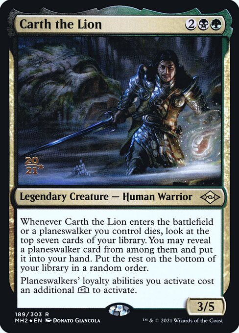 Carth the Lion 189s
