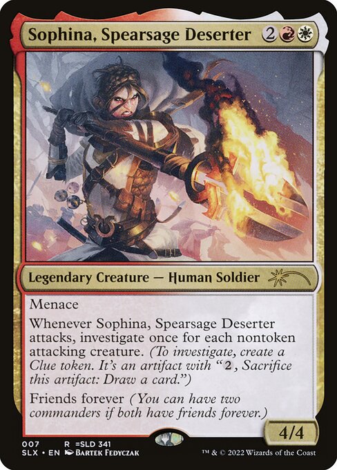 Sophina, Spearsage Deserter 7