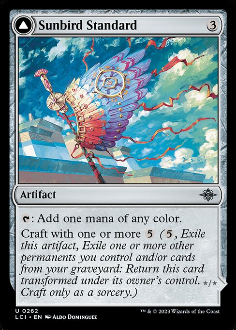 Sunbird Standard // Sunbird Effigy 262