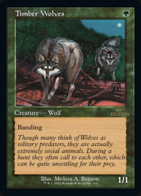 Timber Wolves 512