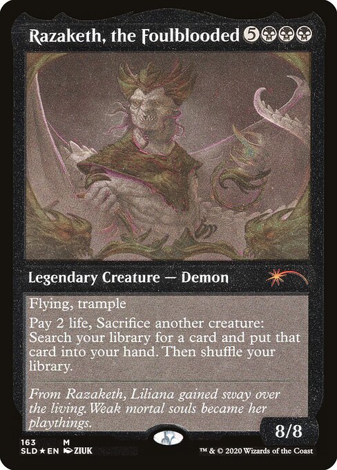 Razaketh, the Foulblooded 163★