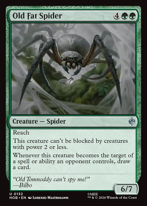 Old Fat Spider 132