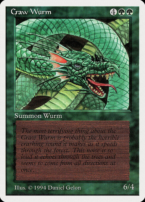 Craw Wurm 190