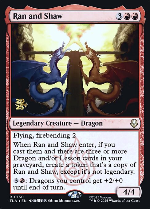 Ran and Shaw 150s