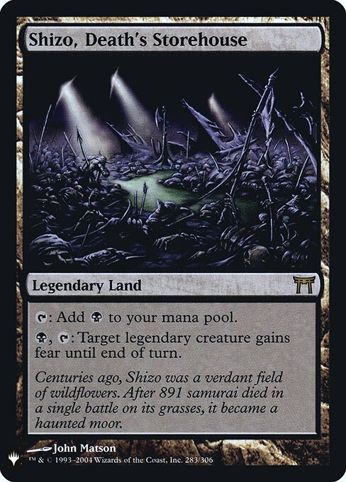 Shizo, Death's Storehouse CHK-283