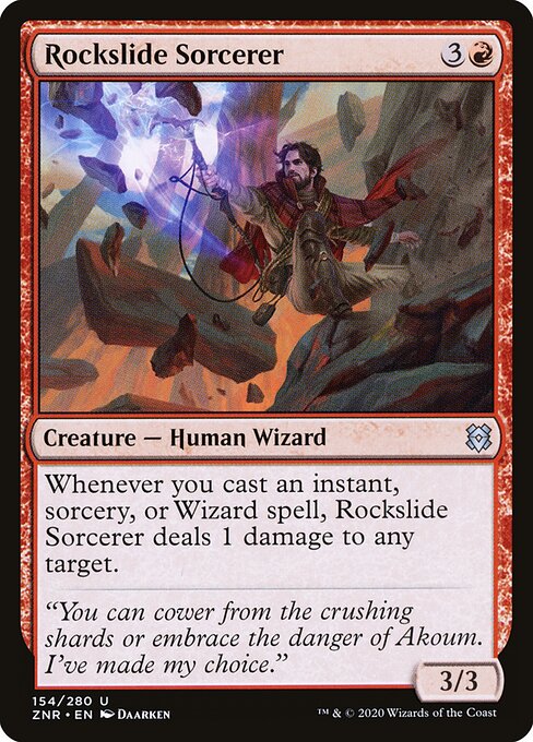 Rockslide Sorcerer 154