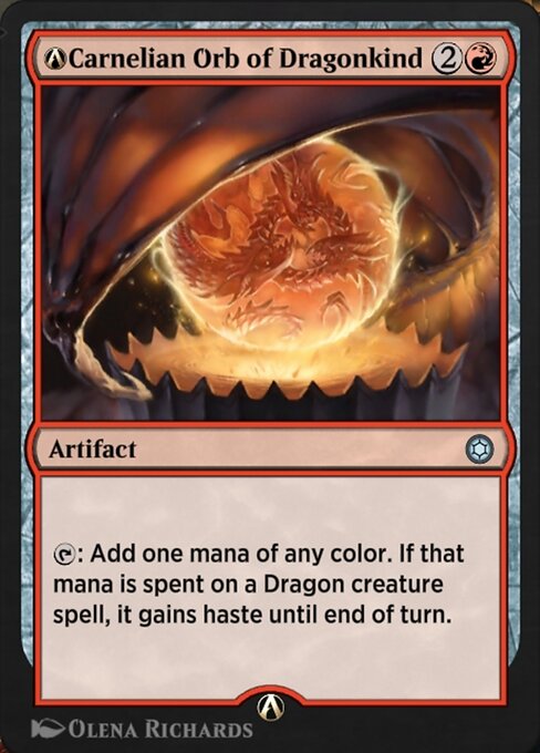 A-Carnelian Orb of Dragonkind A-177