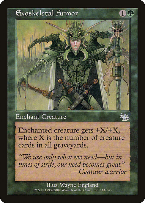 Exoskeletal Armor 114