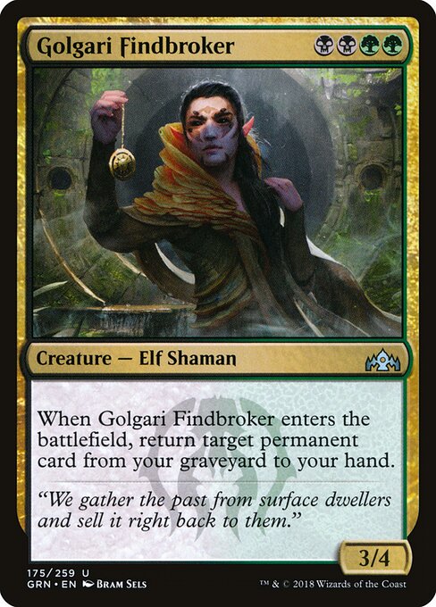 Golgari Findbroker 175