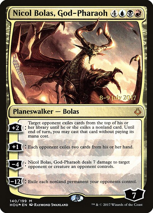 Nicol Bolas, God-Pharaoh 140s