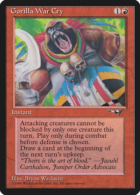 Gorilla War Cry 73b