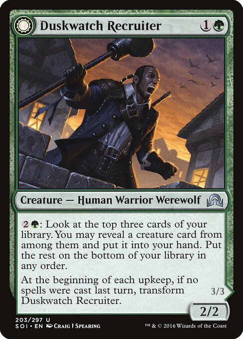 Duskwatch Recruiter // Krallenhorde Howler 203