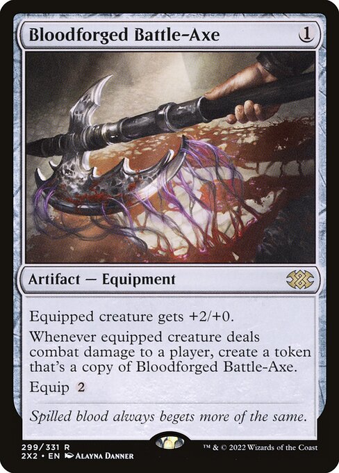 Bloodforged Battle-Axe 299