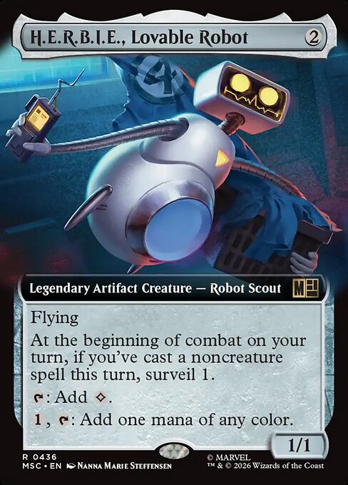 H.E.R.B.I.E., Lovable Robot 436