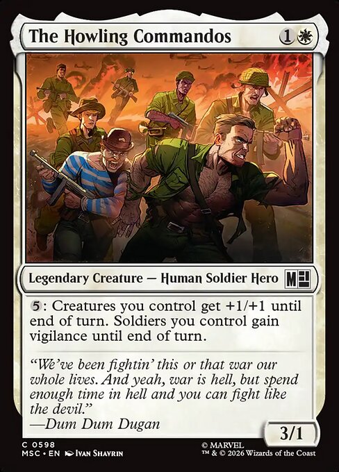 The Howling Commandos 598