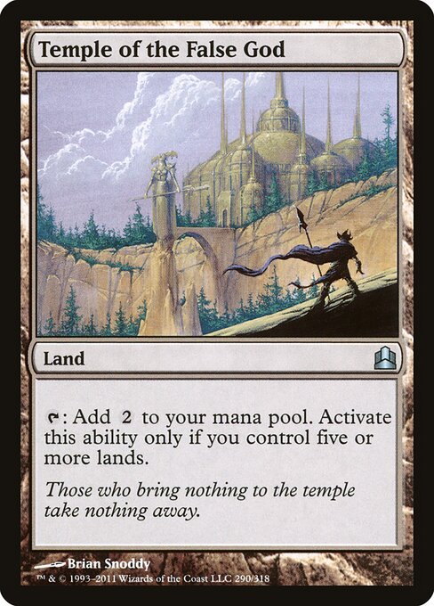 Temple of the False God 290