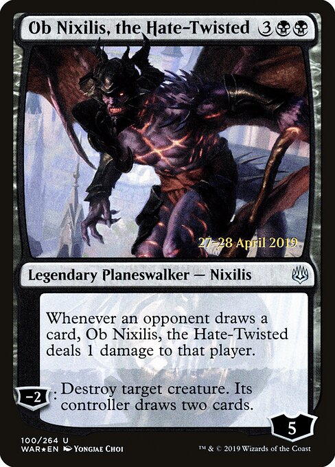 Ob Nixilis, the Hate-Twisted 100s