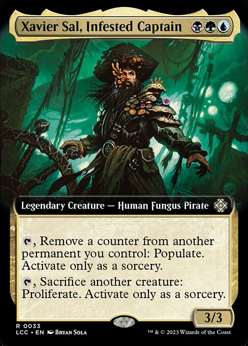Xavier Sal, Infested Captain 33
