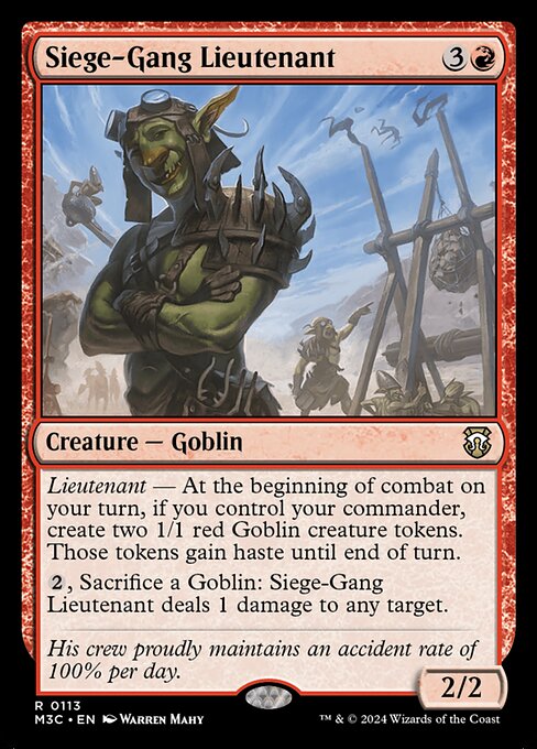 Siege-Gang Lieutenant 113