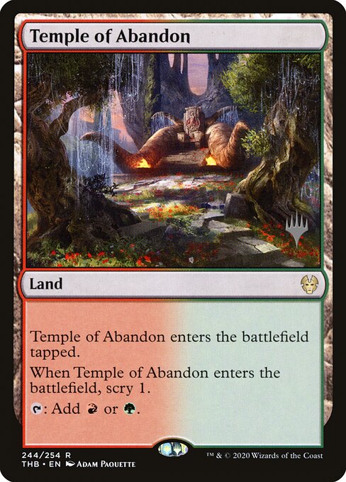Temple of Abandon 244p