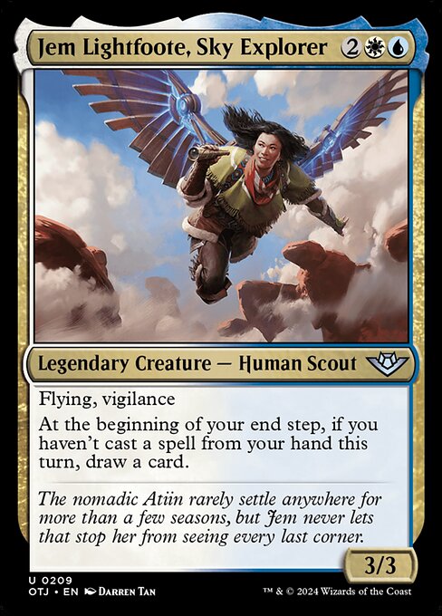 Jem Lightfoote, Sky Explorer 209