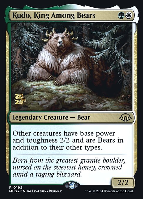 Kudo, King Among Bears 192s