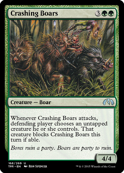 Crashing Boars 168