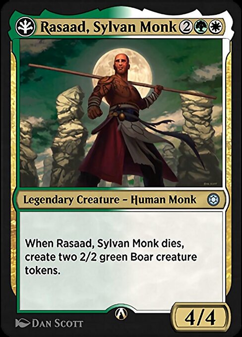 Rasaad, Sylvan Monk 4g