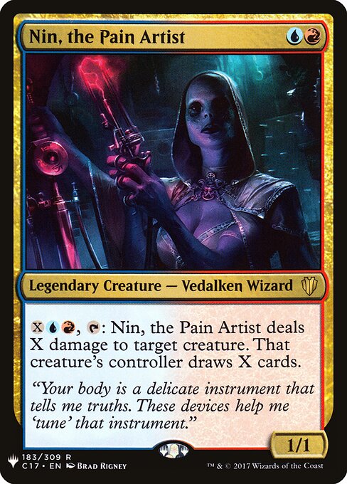 Nin, the Pain Artist C17-183