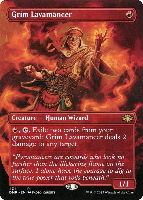 Grim Lavamancer 434
