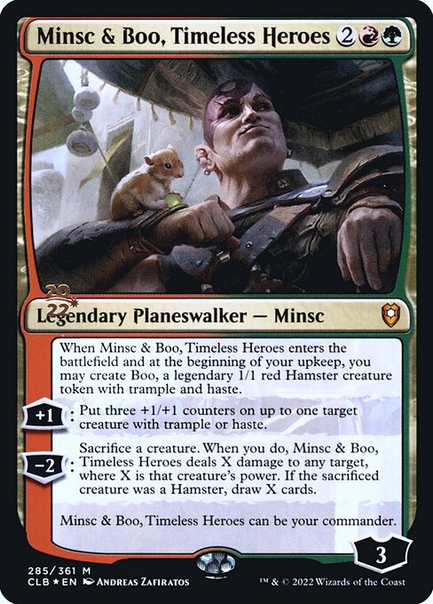 Minsc & Boo, Timeless Heroes 285s