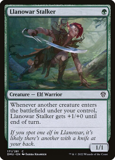Llanowar Stalker 171