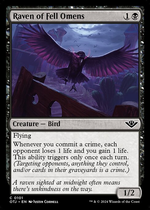 Raven of Fell Omens 101