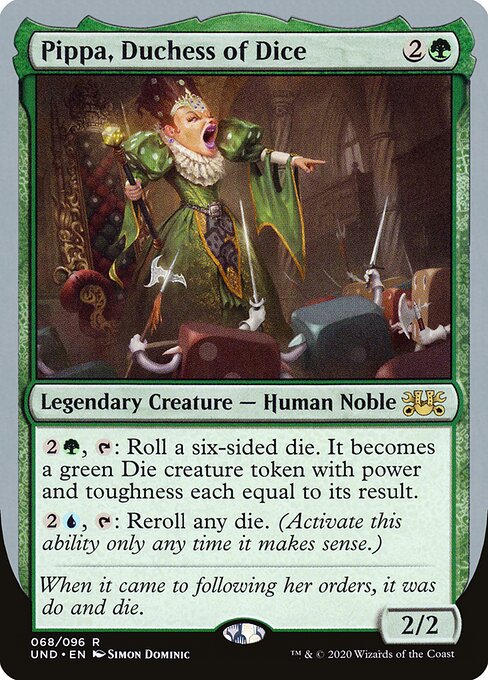 Pippa, Duchess of Dice 68