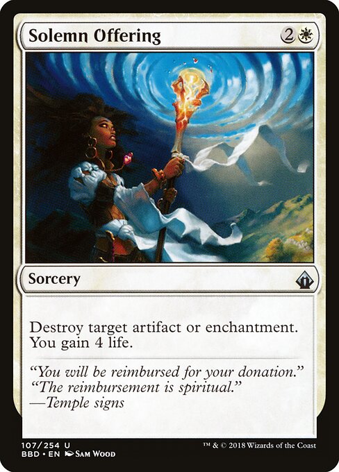 Solemn Offering 107