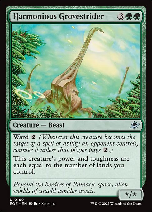 Harmonious Grovestrider 189