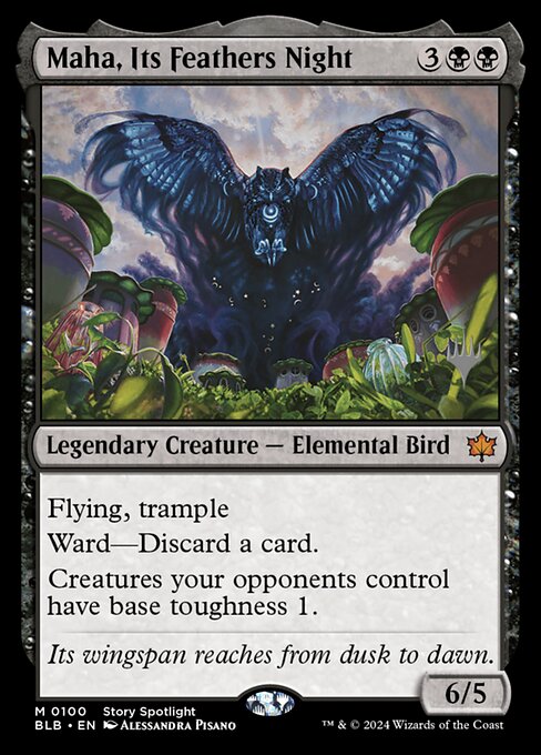 Maha, Its Feathers Night 100p