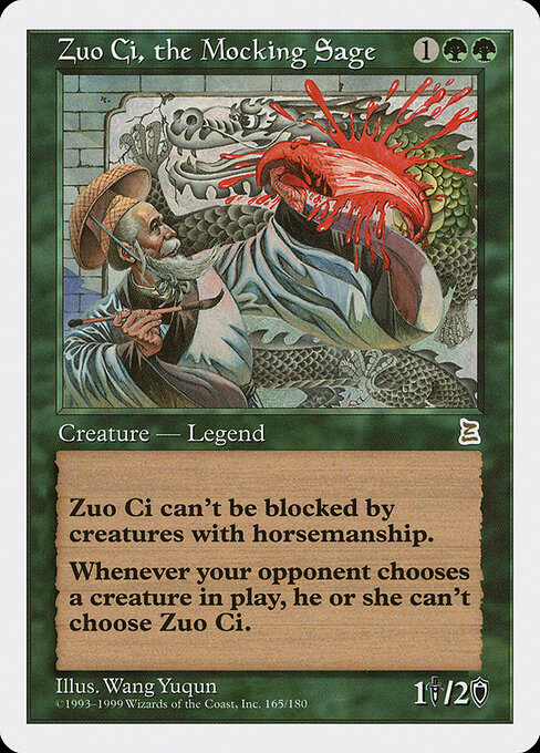 Zuo Ci, the Mocking Sage 165