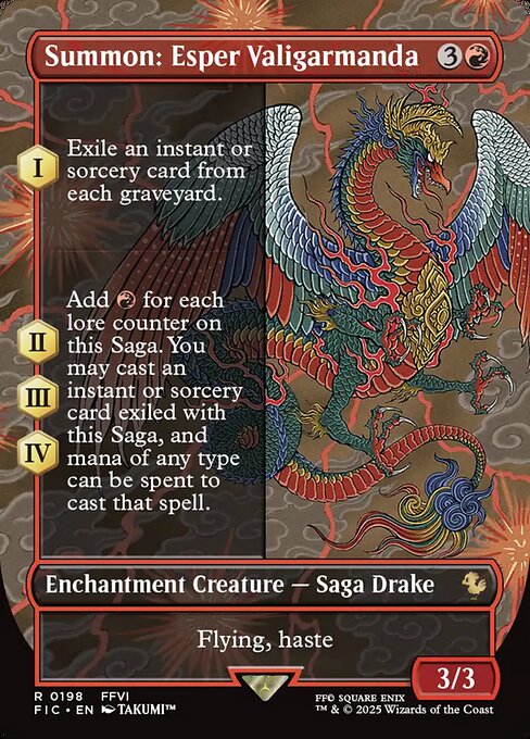Summon: Esper Valigarmanda 198