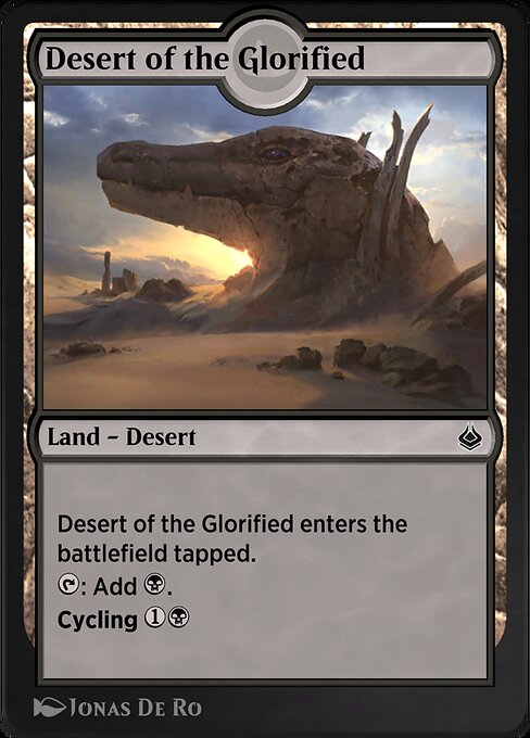 Desert of the Glorified 288