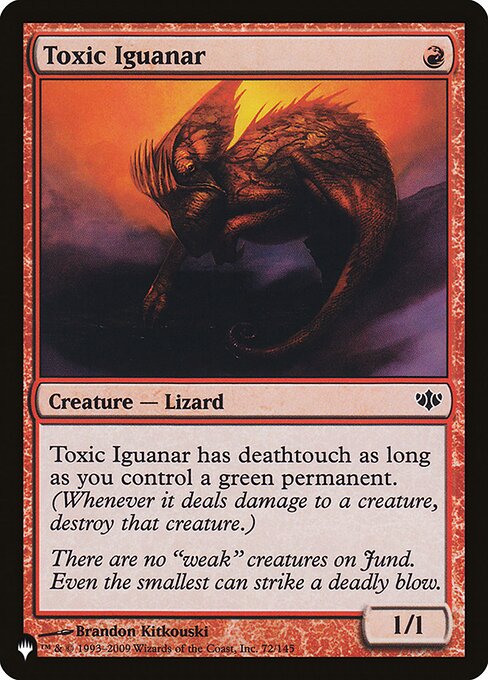 Toxic Iguanar CON-72