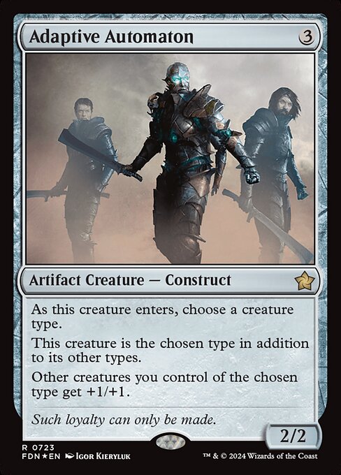 Adaptive Automaton 723